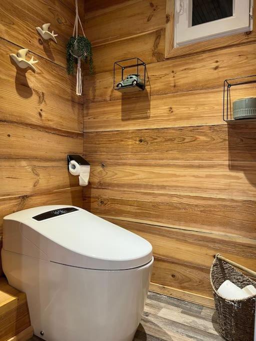 ביסקארוס Chalet Et Jaccuzy Sur La Plage מראה חיצוני תמונה